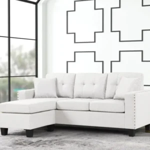 Cris Sand Sectional Set